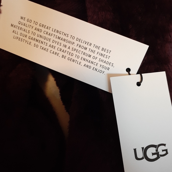 UGG MIRANDA ROBE, SIZE XS, PORT - Picture 10 of 11